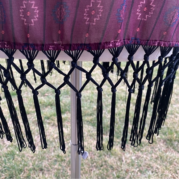 Garage Boho Style Kimono Tassel Fringe - Picture 9 of 13